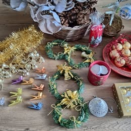 Retro vianočné dekorácie, stojany na stromček - 2