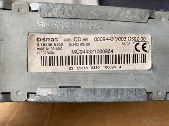 RÁDIO SMART ROADSTER CD - 2