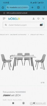 Jedálenský stôl 140x80 - 2