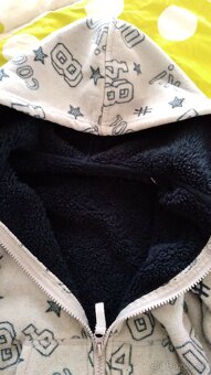 mikina zateplená č.122/128 - 2