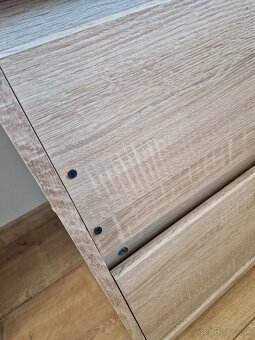 Predám 2komody – svetlé drevo - 2