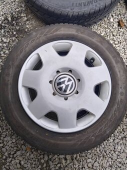 5 x 100 R 14 + zimné pneu VW, Škoda, Seat. - 2