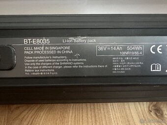 Batéria Ebike Shimano BT-E8035 - 2