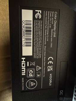 Monitor LCD Koorui M27G3F na diely - 2