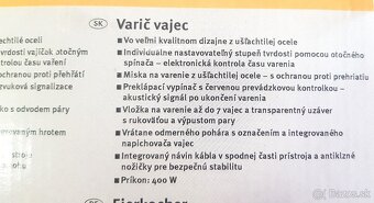 Varič vajec - 2
