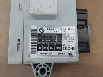 CAS control modul BMW E60 E61 - 2