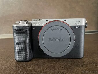 Sony A7C (telo) silver - 2