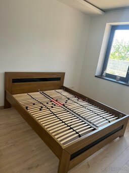 Manželská posteľ 160 cm Salvatore (masív) - 2
