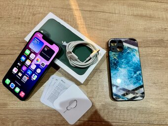 Predám Apple iPhone 13 mini 256GB zelený - 2
