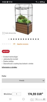 FÓLIOVNIK a vyvýšený záhon 9958185 Farba antracit - 2