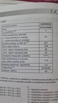 Chladnička s mrazničkou - 2