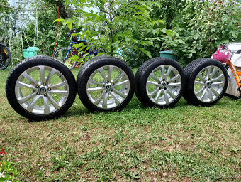 Hliníkové alu disky Škoda 5x112 s letnými pneu R17 - 2