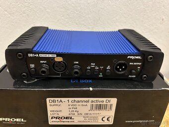 Proel DI-box DB1A - 2 ks. - 2