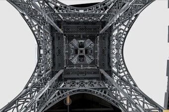 Stavebnica EIFFEL TOWER - nové, nehrané - typ lego - 2