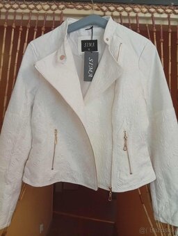 NÁDHERNÁ DÁMSKA KOŽ.BUNDA- moderná - 2