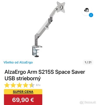 Alza Ergo ruka - 2