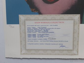 Andy Warhol – Marylin Monroe Blue  - 2