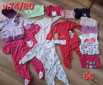 Balíky oblečenia od 62-92 - 2