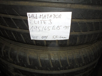 Matador Elite 3 195/65 R15 č.21L - 2