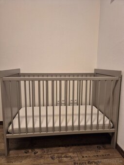 Detská postieľka 120x60cm - 2