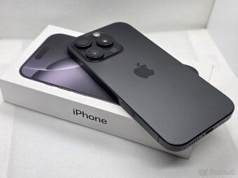 Apple iPhone 16 PRO 128GB Black Titanium - ZÁRUKA - 2