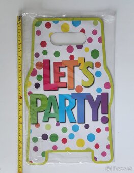 Párty stojan „LET’S PARTY“ – nový - 2