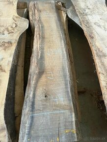 Vysušené dubové fošne,  8 cm hrubé - 2