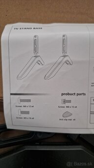 DRŽIAK TV STOJAN NOHY STAND NÁŠFKOVÝ
32"-65" - 2
