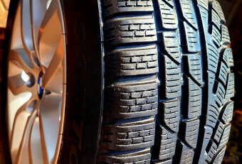 alu R17 5x120, zimné pneu Pirelli 225/60, BMW X3 - 2