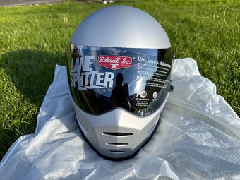 Biltwell Lane Splitter Flat Silver - M - 2