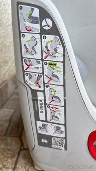 Britax romer king II + letný poťah - 2