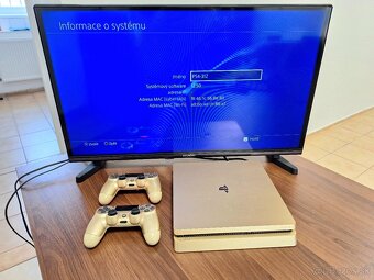 PlayStation 4 500GB slim Gold edition - 2