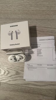 Slúchadlá Samsung Galaxy Buds 3 - v záruke, nové - 2