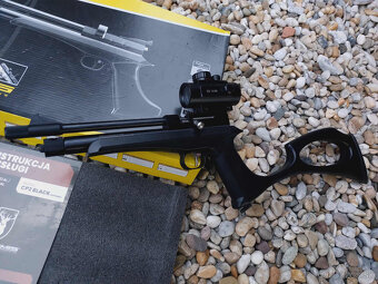 CP2 Artemís CO2 pištol+puška jednom 5,5mm+brok+kolimator CE - 2