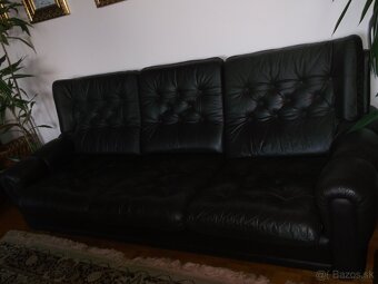 Retro knižnica, servírovací stolík, sedacia súprava - 2