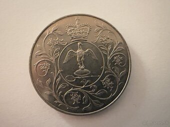 Minca Alžbeta II. 1977 - 25. výročie (Silver Jubilee) - 2