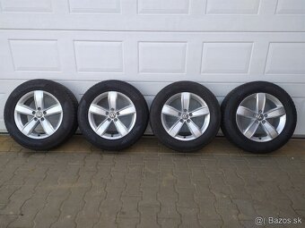Orig. sada VW, Škoda, Seat 5x112 R17 + pneu 215/65 R17 - 2