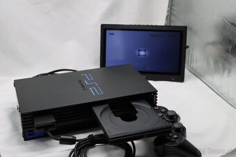 PlayStation 2 FAT SCPH-39004 + príslušenstvo - 2