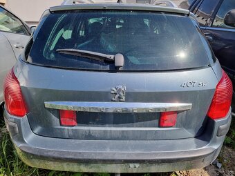 Peugeot 407 SW kufrové dvere - 2