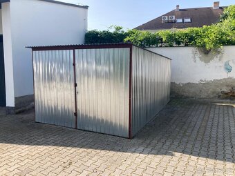 Plechová garáž 3x6 m - 2