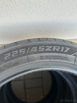 Letné pneumatiky 225/45 R17 - 2