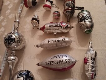 Starožitné vánoční ozdoby - Zeppelin, Rakousko Uhersko, 1.s - 2