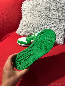 Nike Air Jordan 1 Low - bielo/zelené - veľkosť 44 - 2