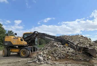 2014 bager 17t Volvo EW 140D vývody 4lopaty klima kamera - 2