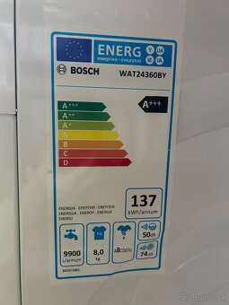 Pračka Bosch na 8kg - 2