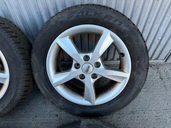 16" Elektrony 5x112 so zimnymi pneumatikami 205/55 R16 - 2