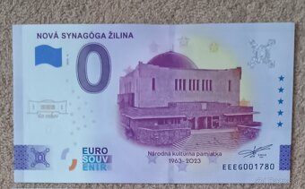 0 euro bankovky 2024 - 2