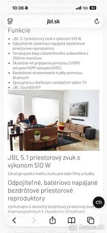 Jbl 5.1 bar soundbar - 2