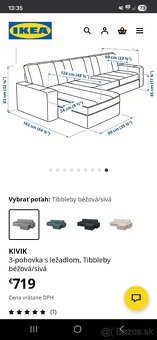 IKEA KIVIK sedačka - 2