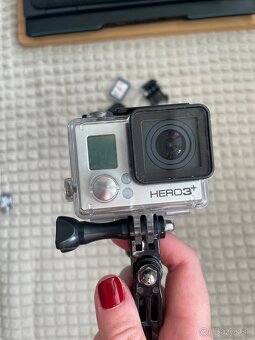 Predám akčnú kameru GoPro HERO3+ s príslušenstvom - 2